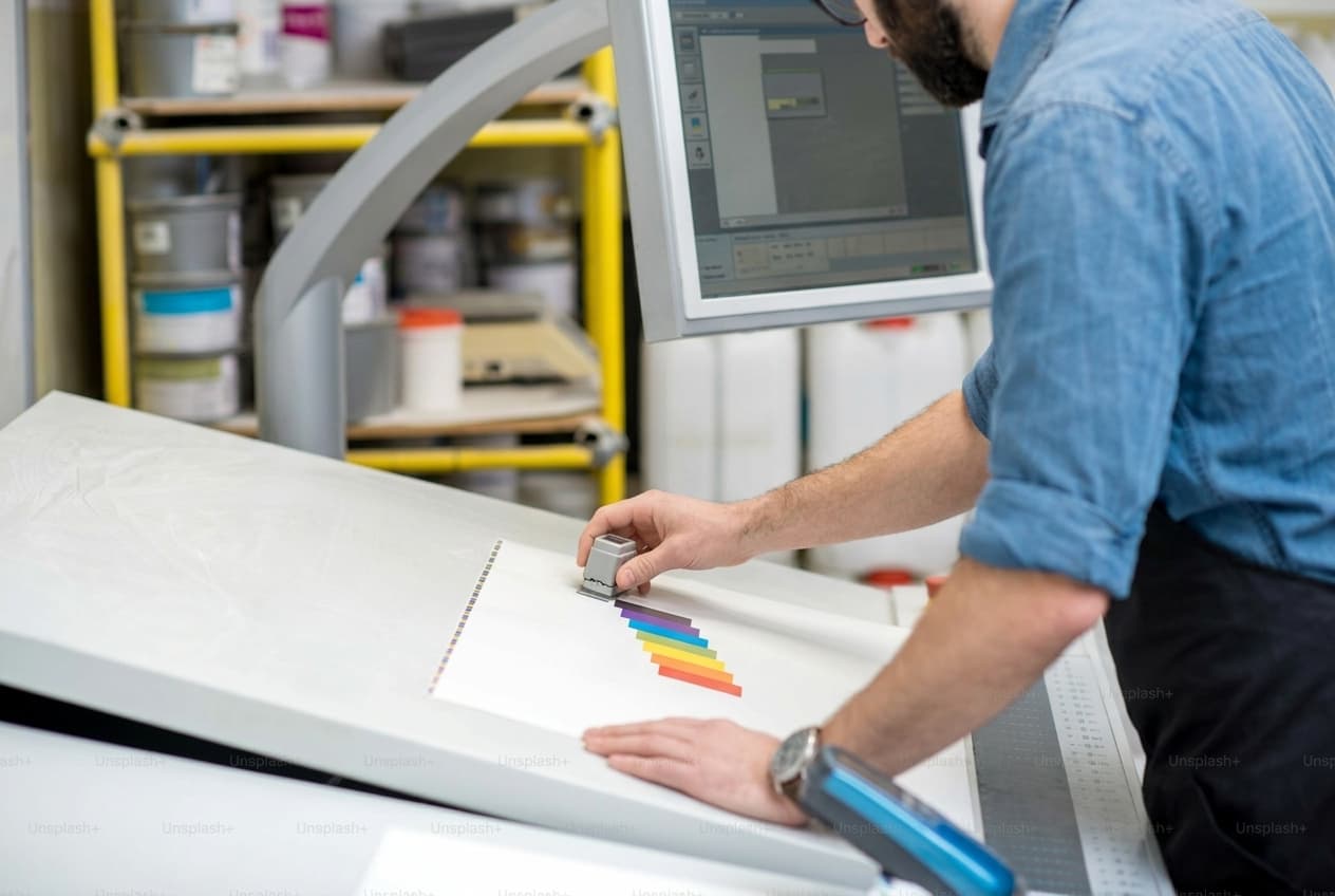 Close-up quality inspection using measurement device